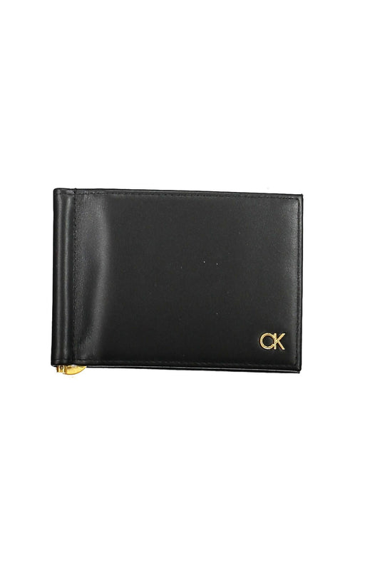 Calvin Klein Black Leather Men Wallet