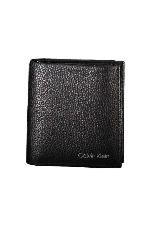 Calvin Klein Black Leather Men Wallet