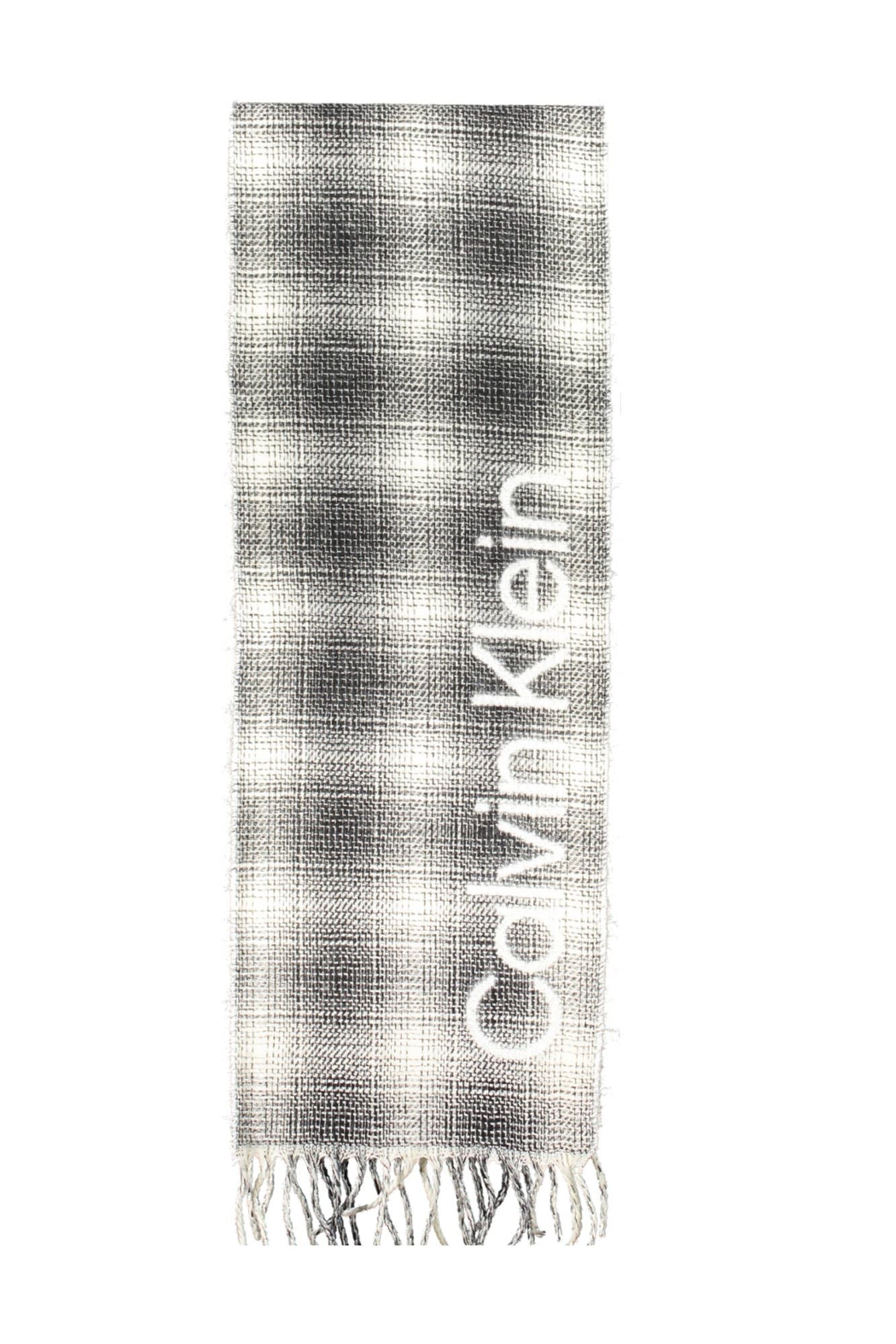 Calvin Klein White Wool Mens Scarf