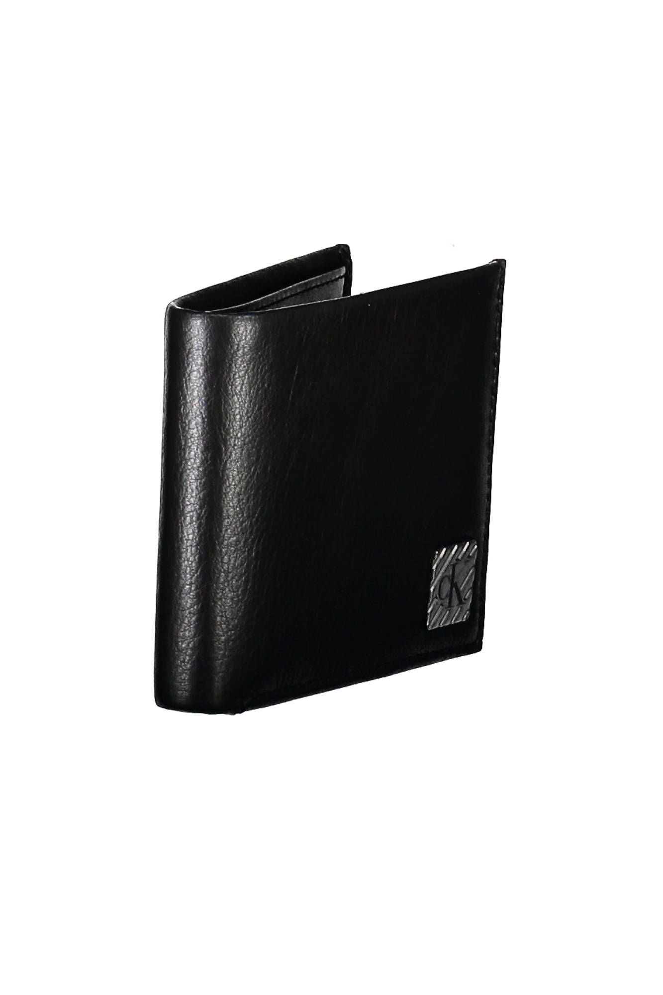 Calvin Klein Black Leather Men Wallet