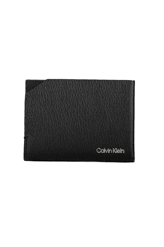 Calvin Klein Black Leather Men Wallet