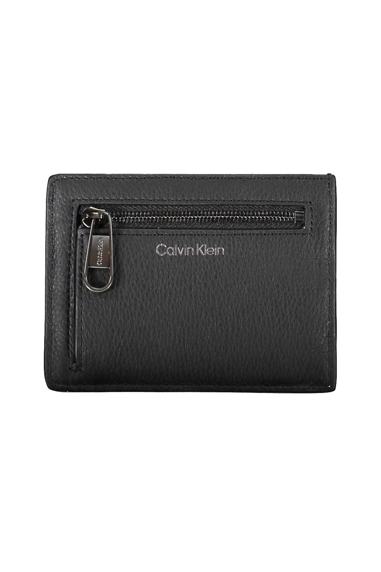 Calvin Klein Black Leather Men Wallet