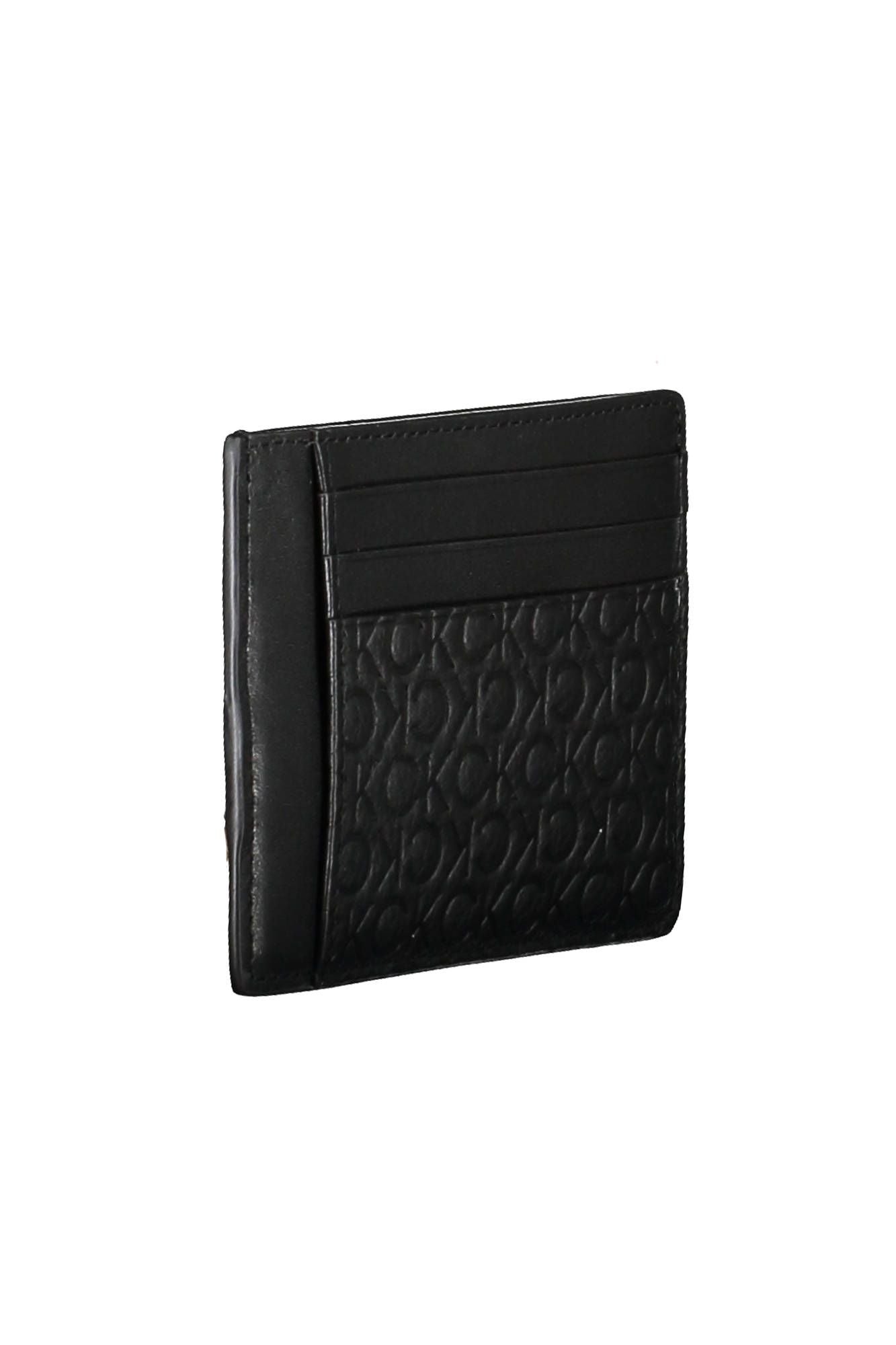 Calvin Klein Black Leather Men Wallet