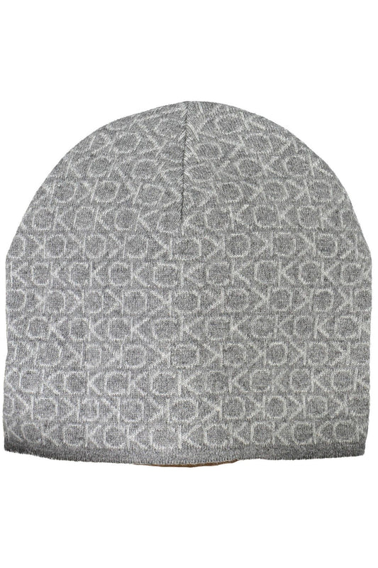 Calvin Klein Gray Wool Men Cap