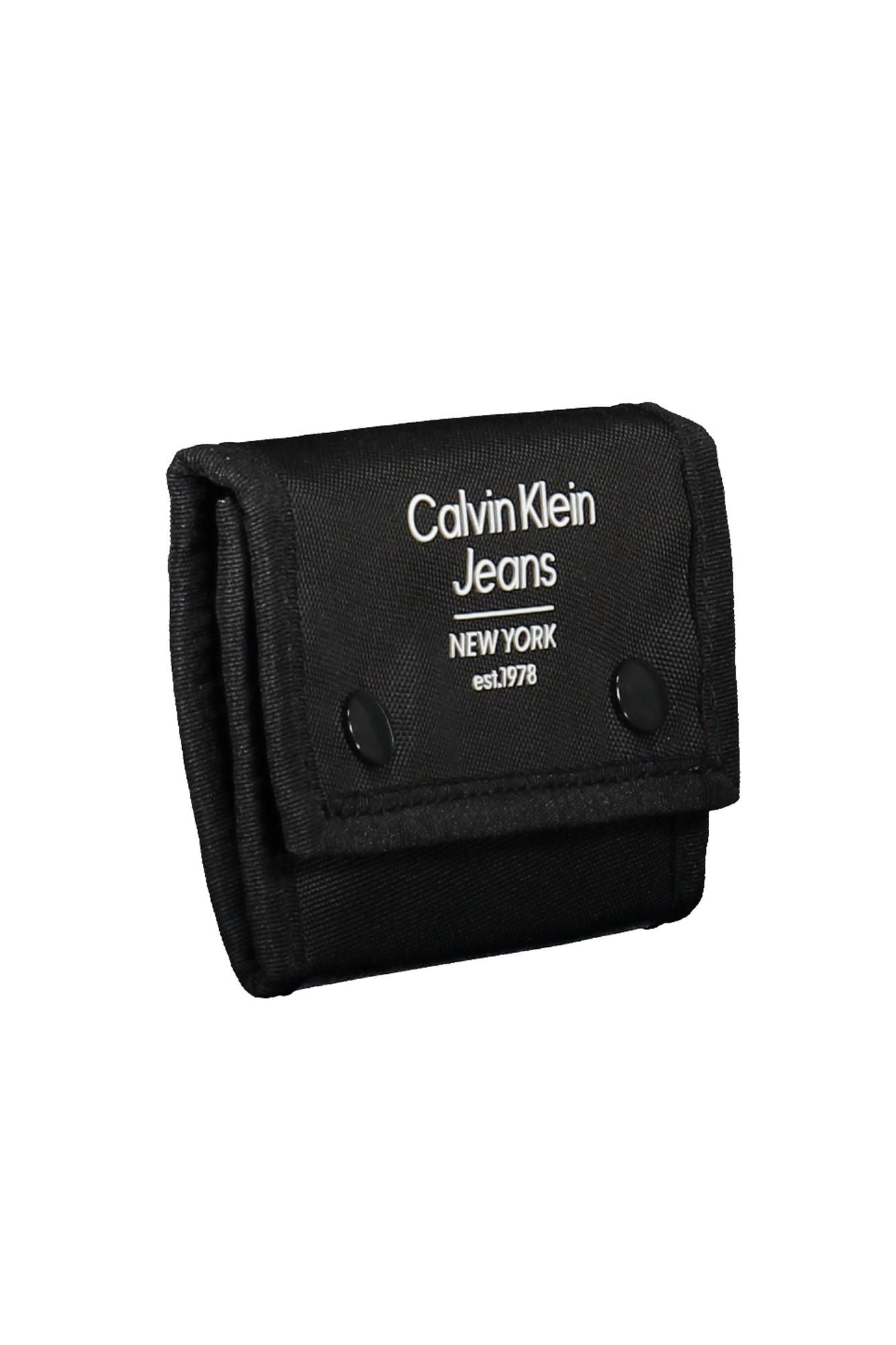 Calvin Klein Black Polyester Men Wallet