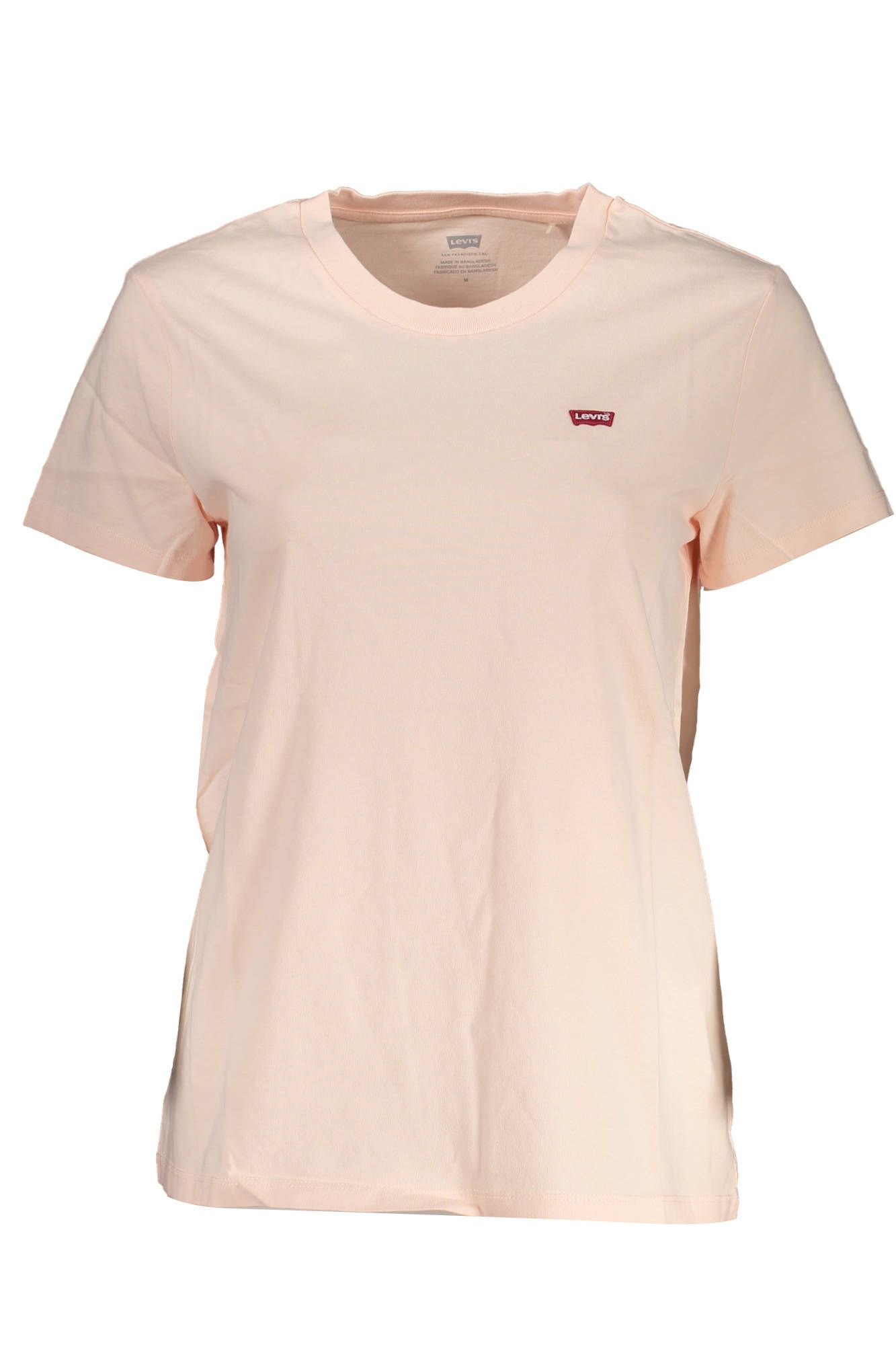 Levi's Pink Cotton Women T-Shirt