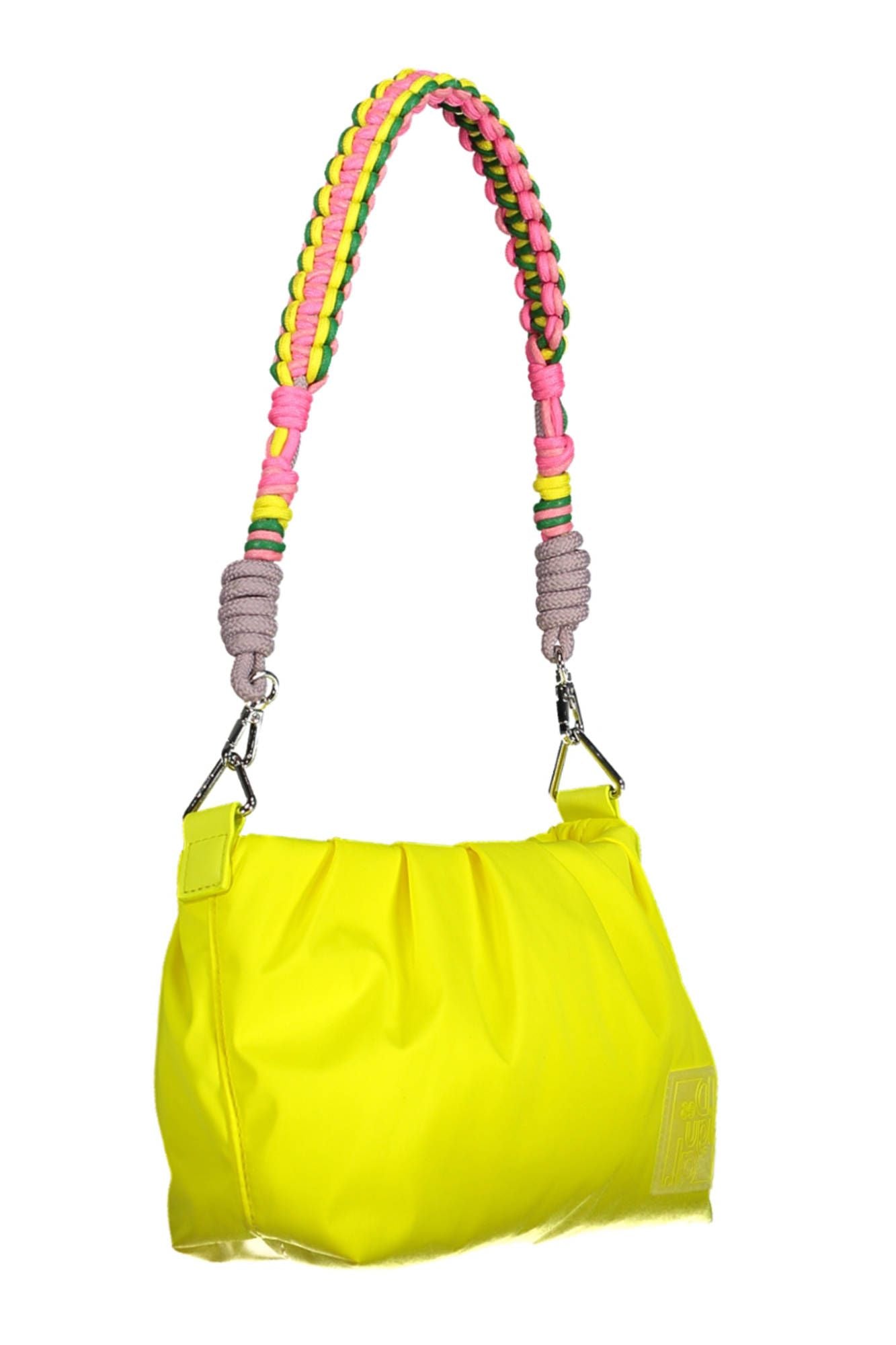 Desigual Yellow Polyester Women Handbag