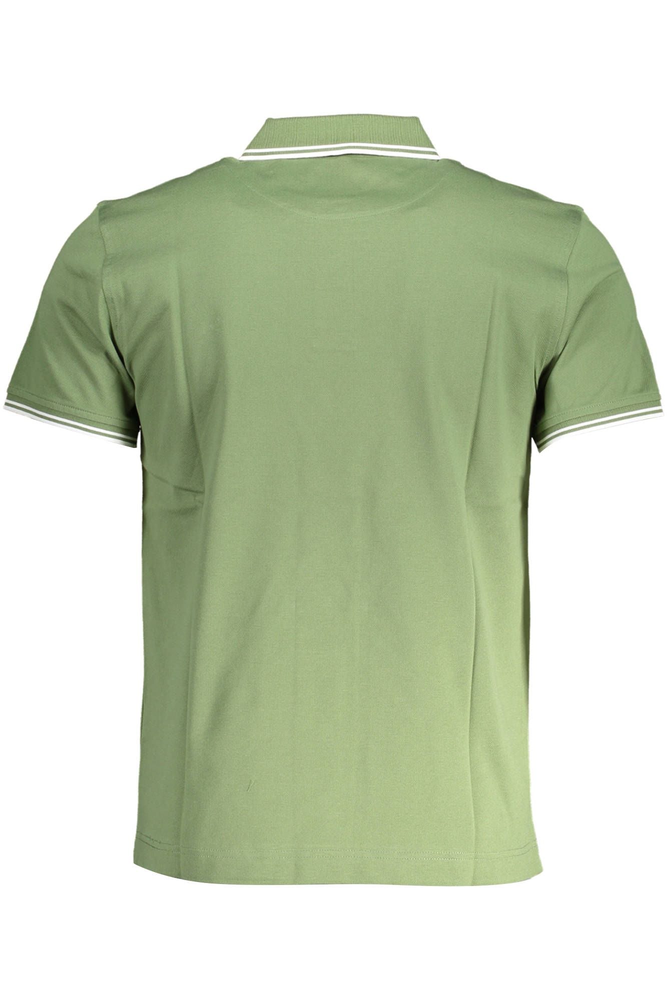 Harmont & Blaine Green Cotton Men Polo Shirt