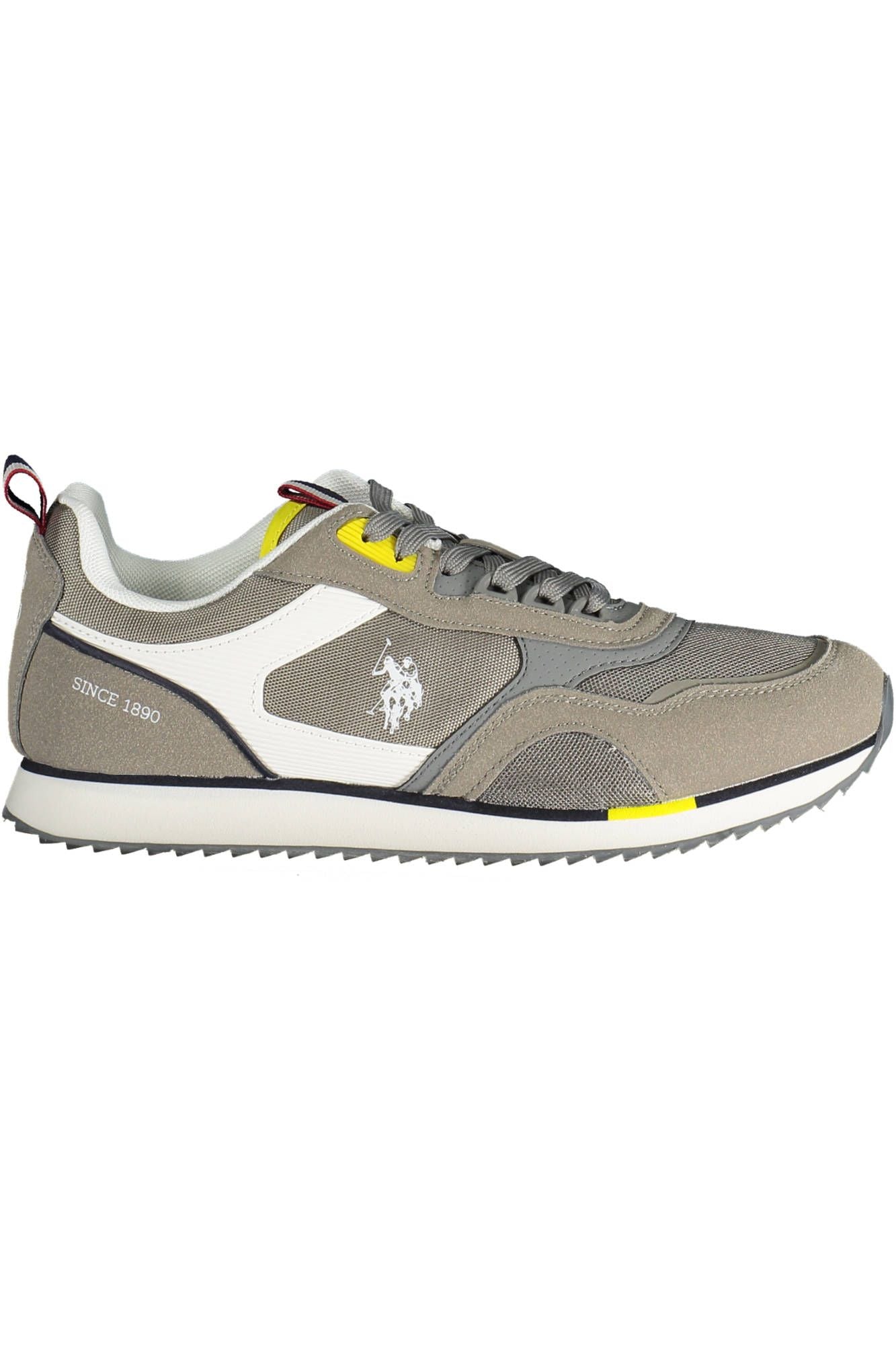 U.S. POLO ASSN. Gray Polyester Men Sneaker