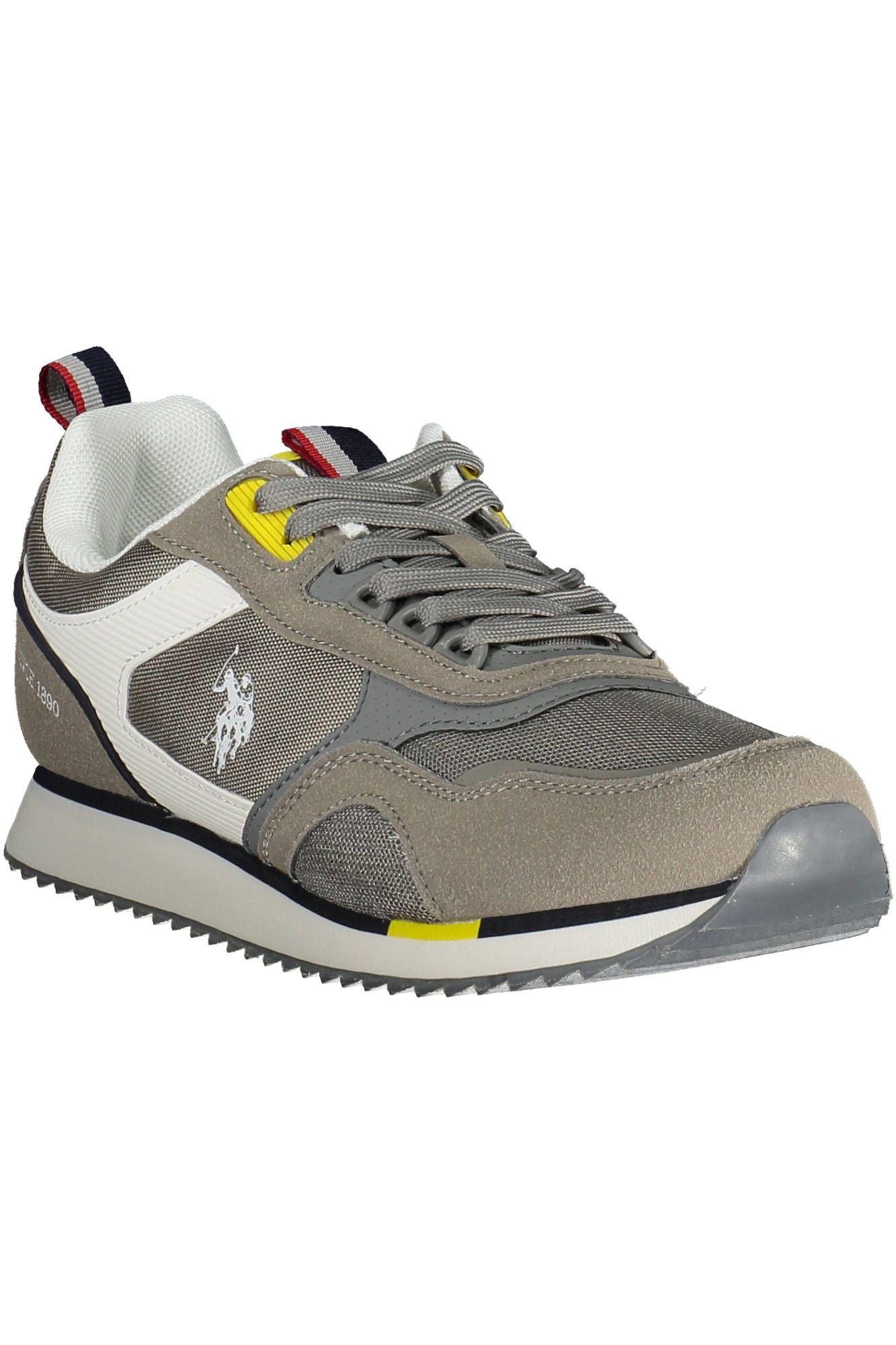 U.S. POLO ASSN. Gray Polyester Men Sneaker