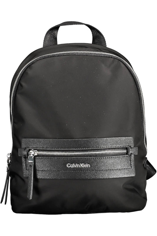 Calvin Klein Black Polyester Women Backpack