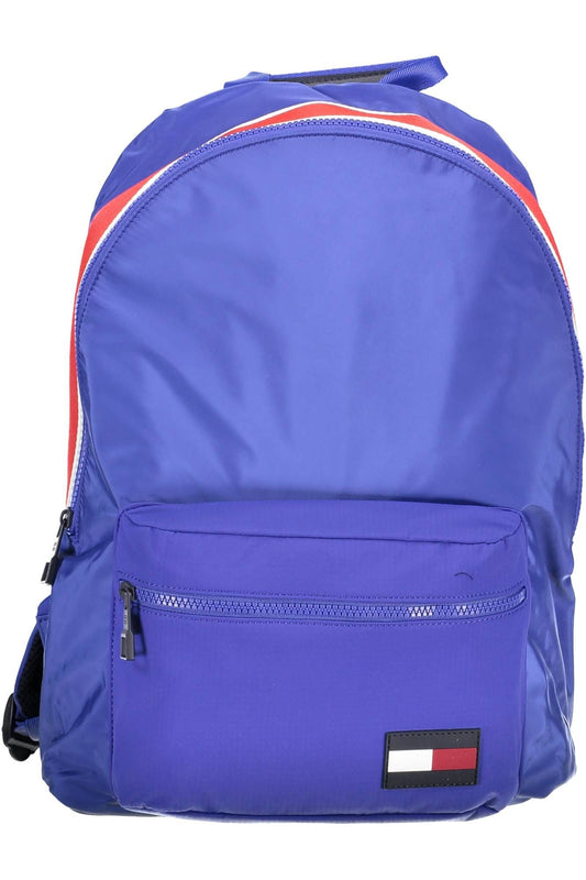 Tommy Hilfiger Blue Nylon Men Backpack