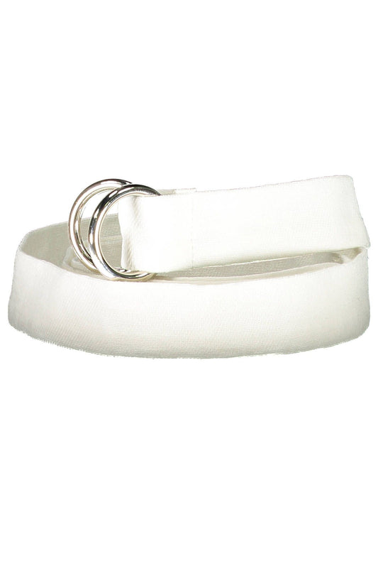 Gant White Cotton Men Belt