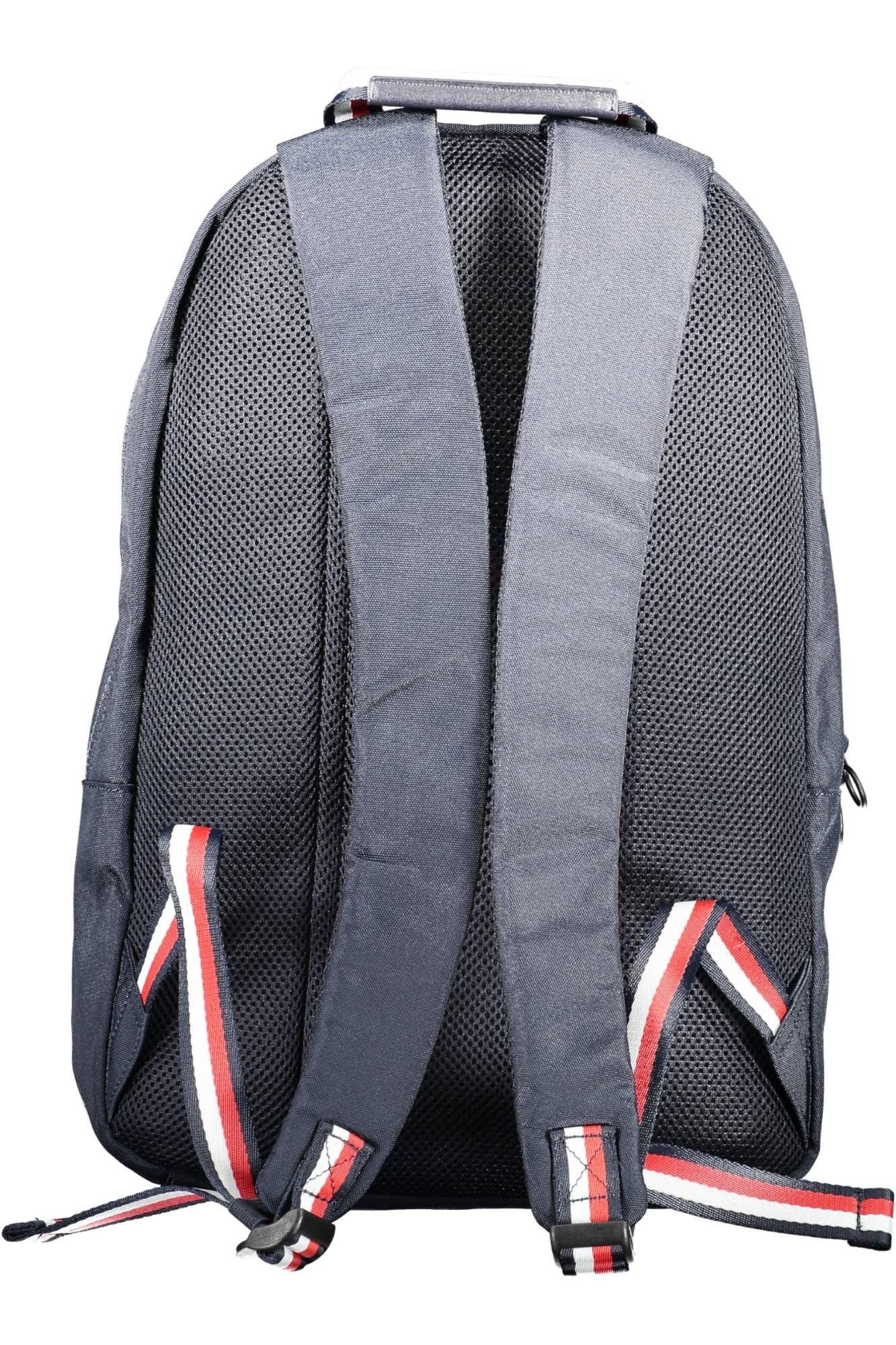 Tommy Hilfiger Blue Polyester Men Backpack