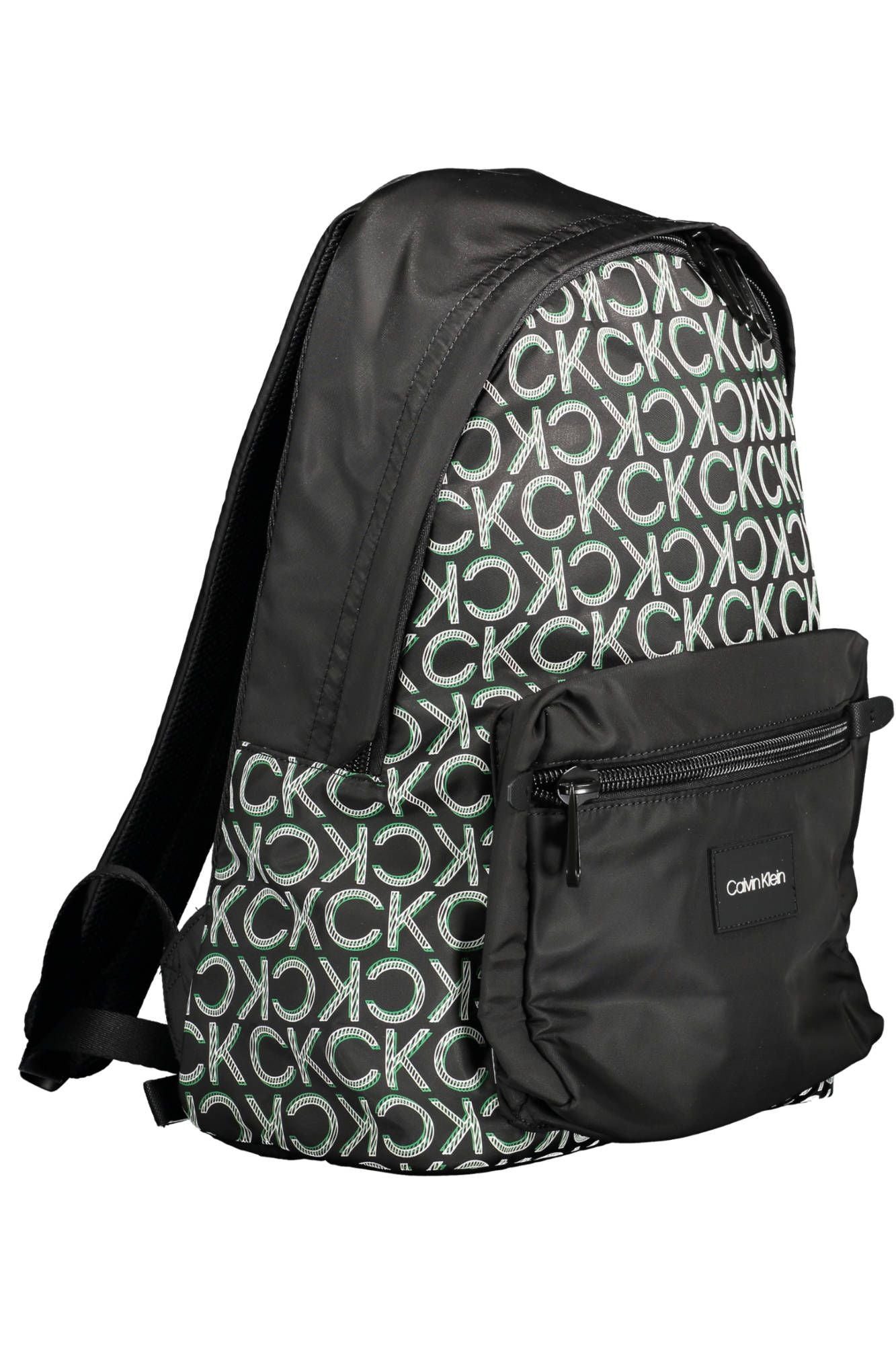 Calvin Klein Black Polyester Men Backpack