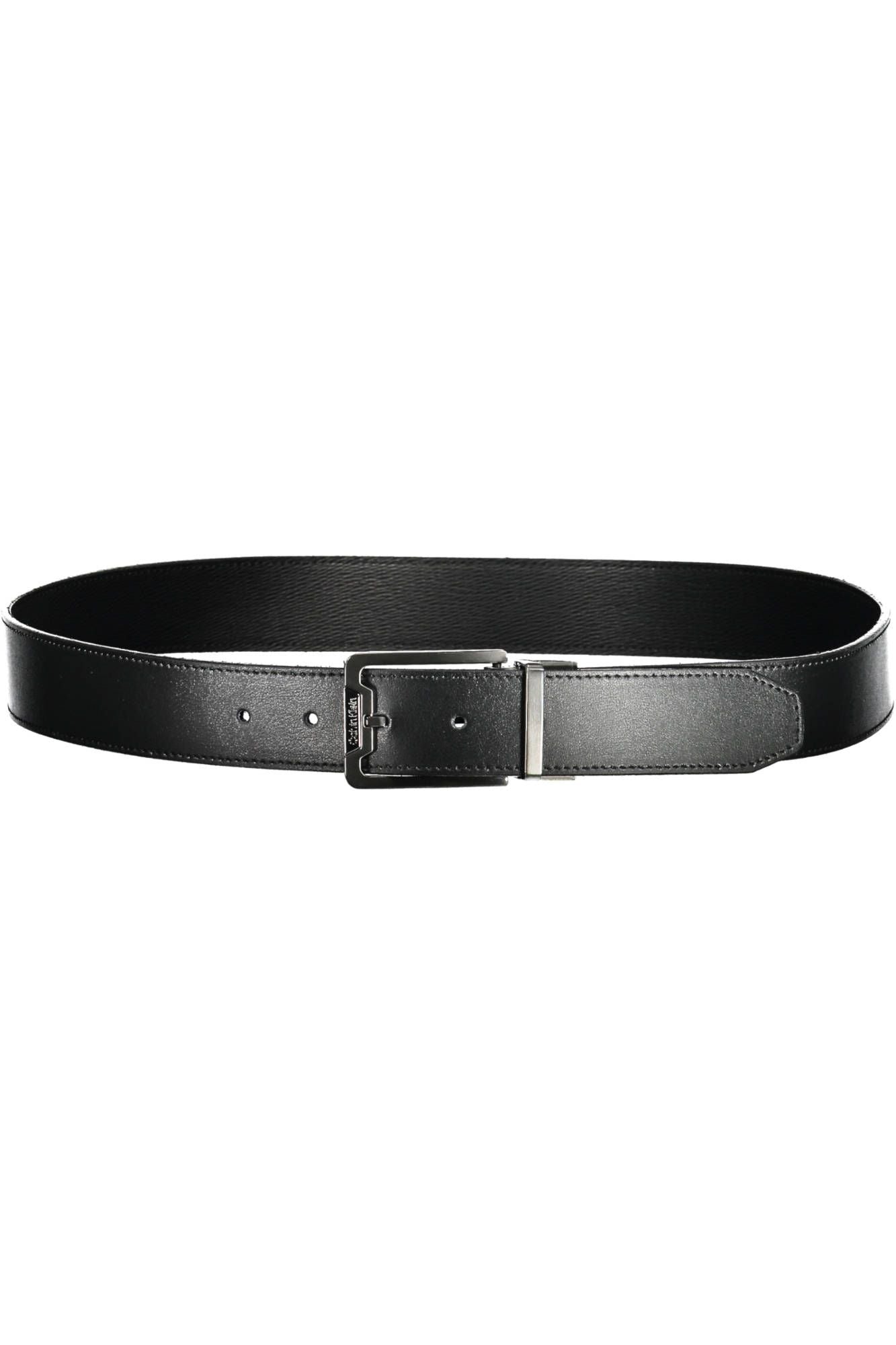 Calvin Klein Black Leather Men Belt