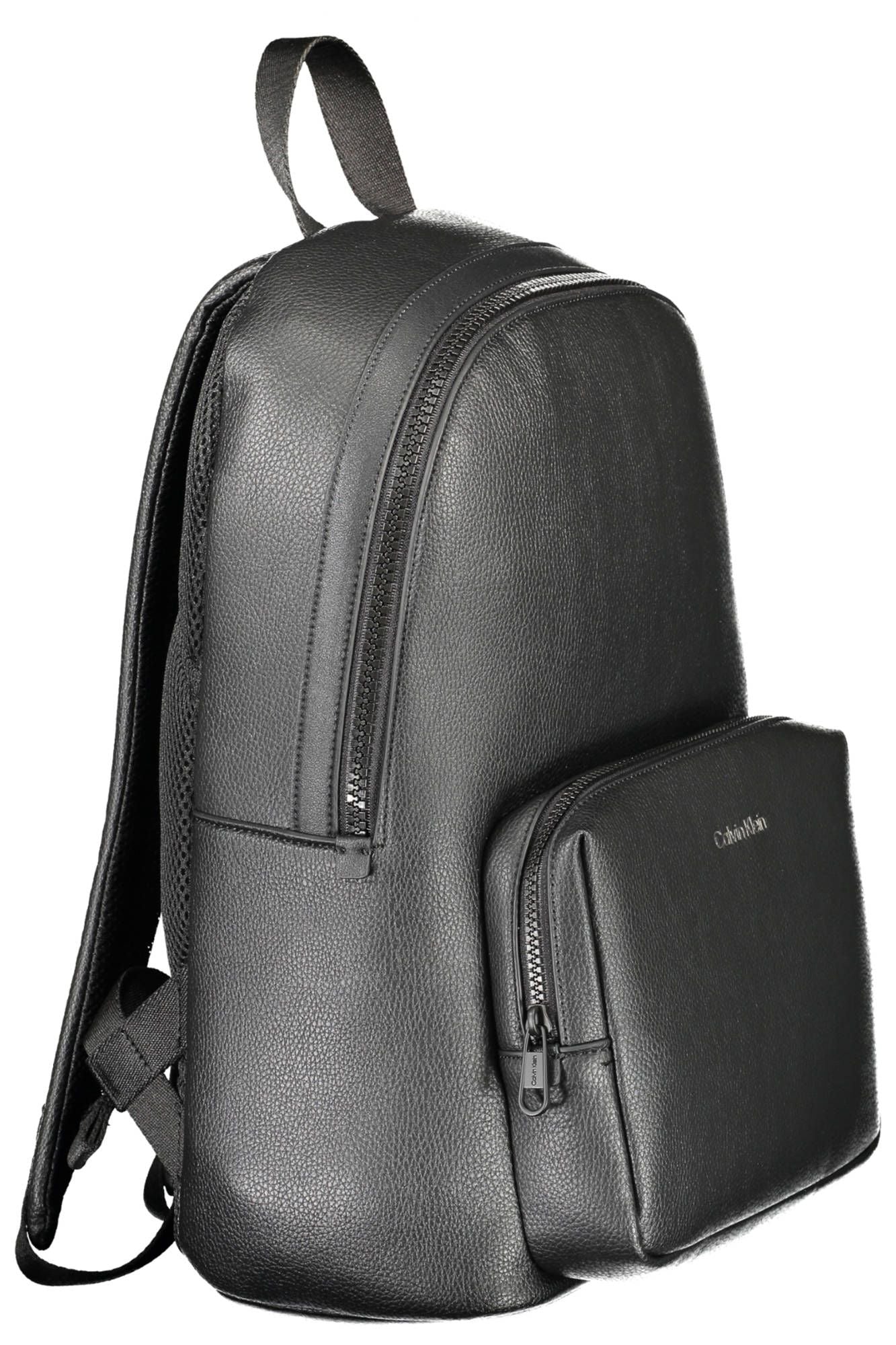 Calvin Klein Black Polyurethane Mens Backpack