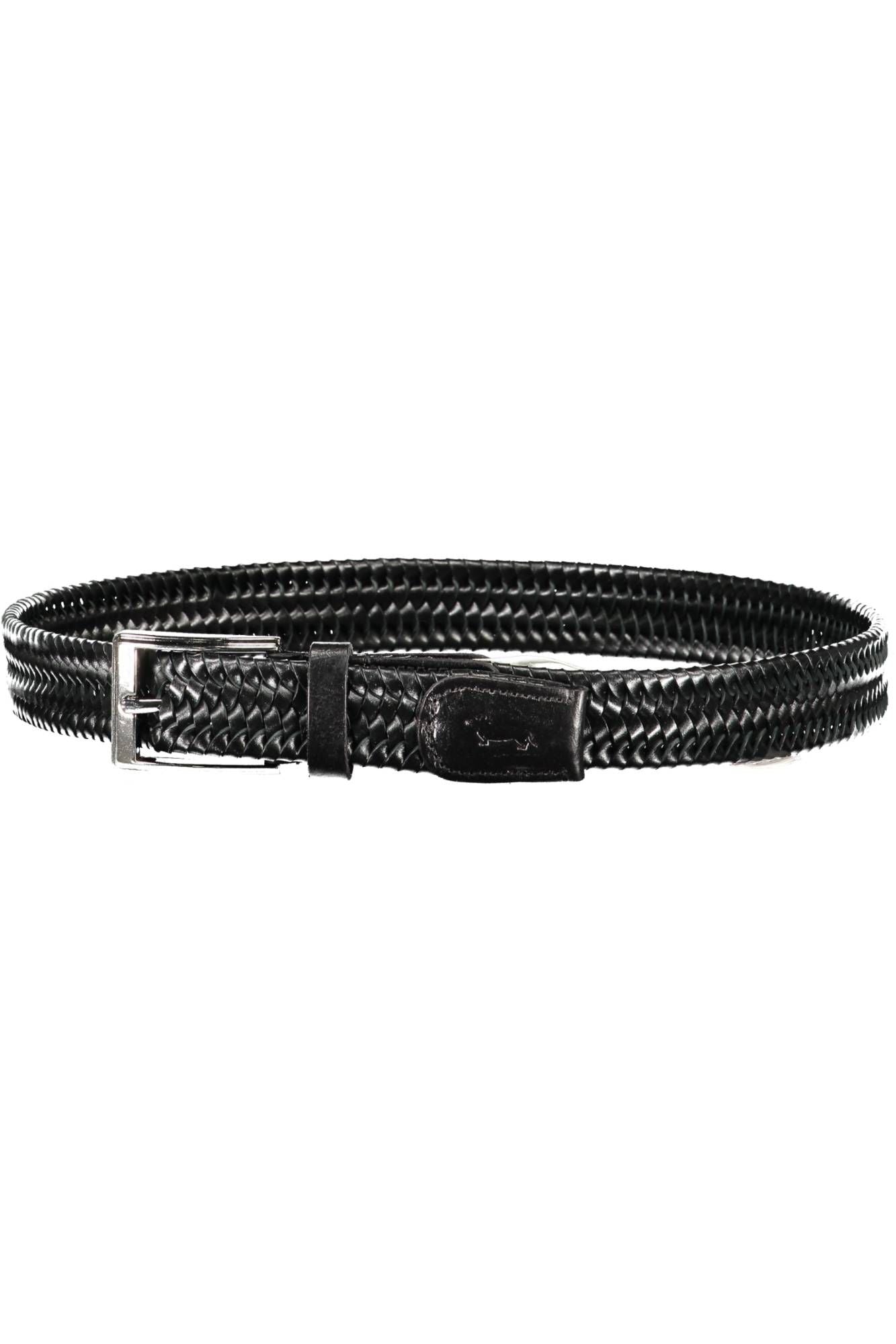 Harmont & Blaine Black Leather Men Belt