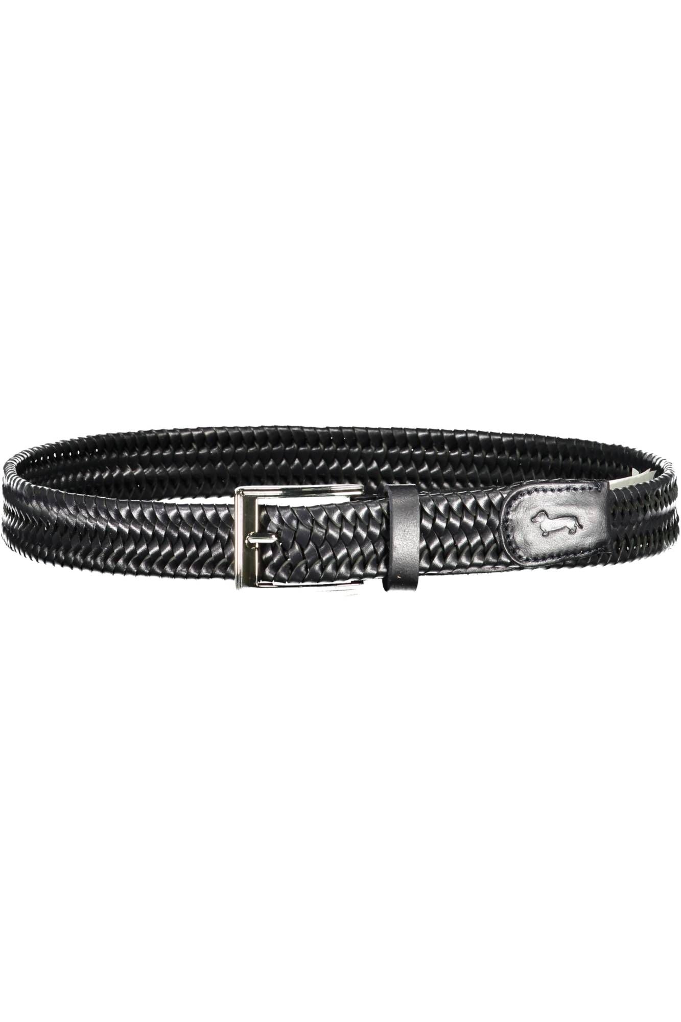 Harmont & Blaine Black Leather Men Belt