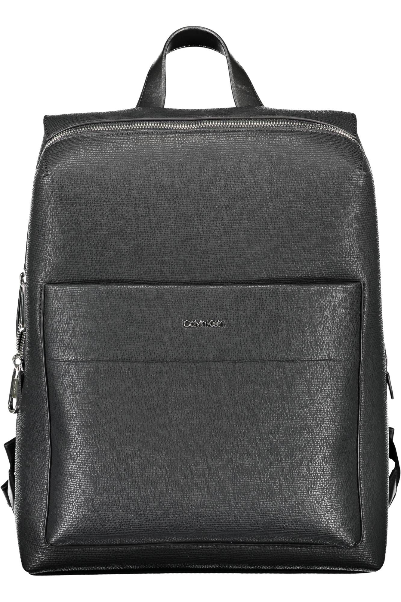 Calvin Klein Black Polyester Men Backpack