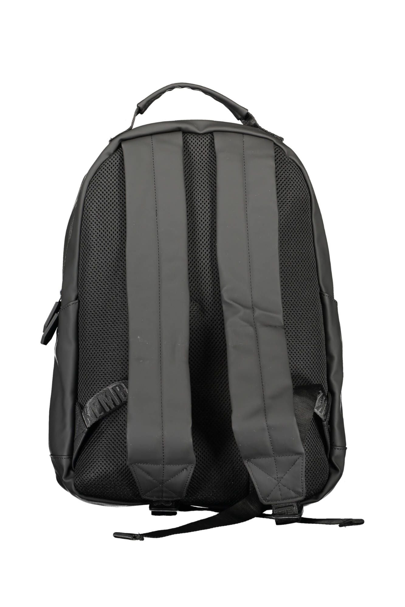 Bikkembergs Black Polyurethane Men Backpack