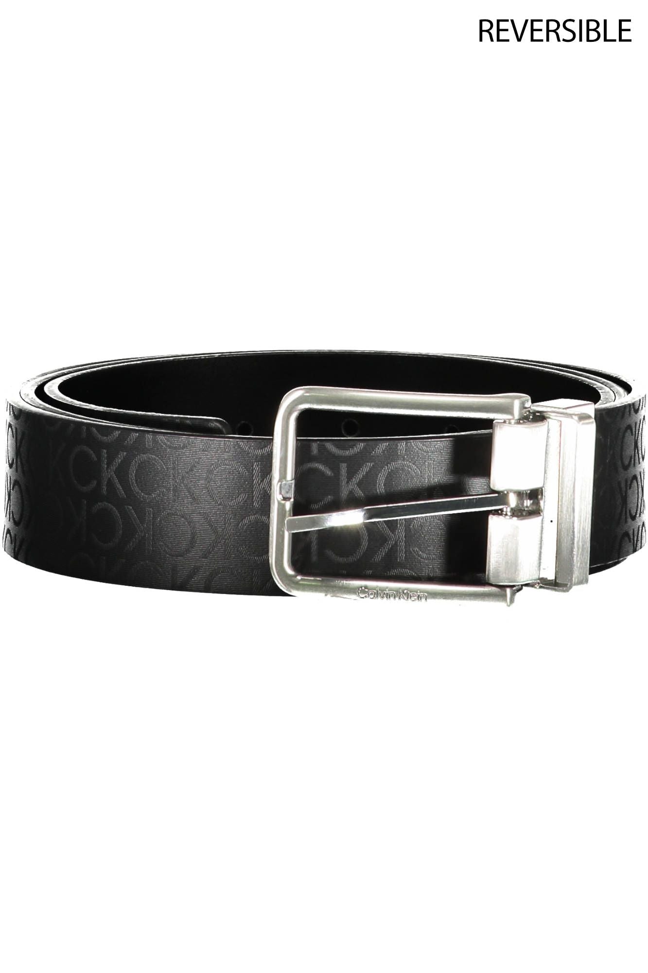 Calvin Klein Black Polyester Men Belt