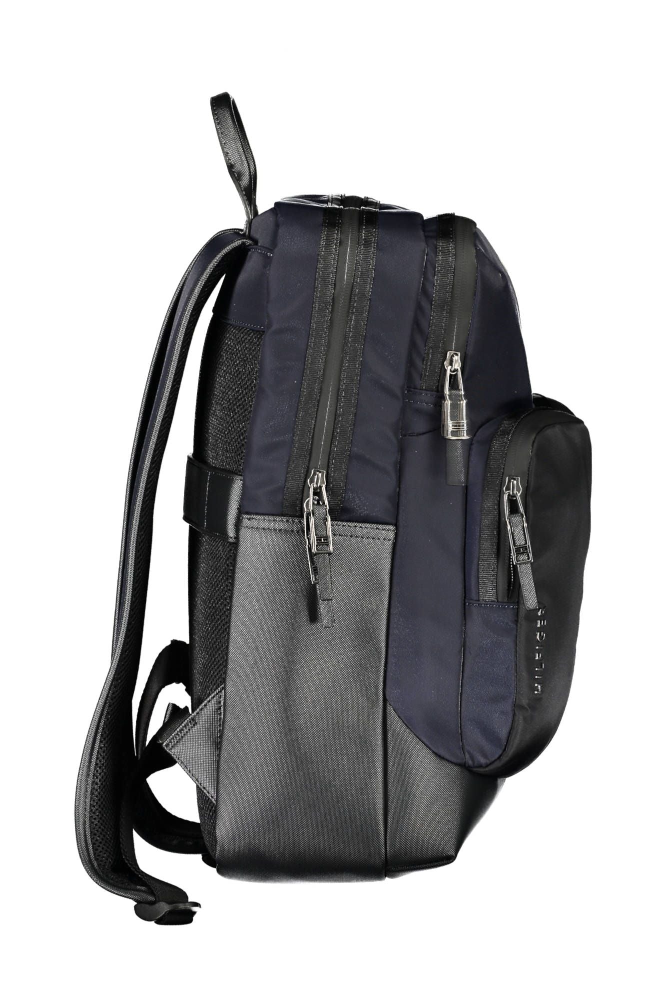 Tommy Hilfiger Blue Polyurethane Men Backpack