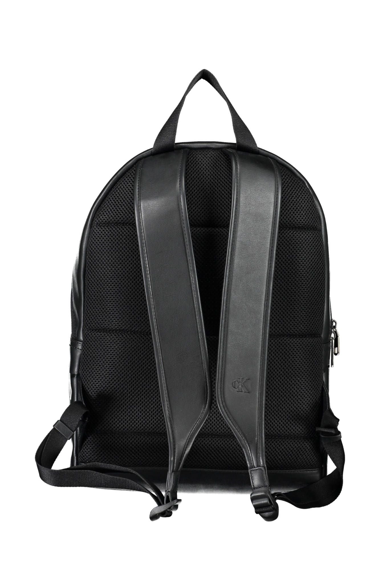 Calvin Klein Black Polyurethane Men Backpack