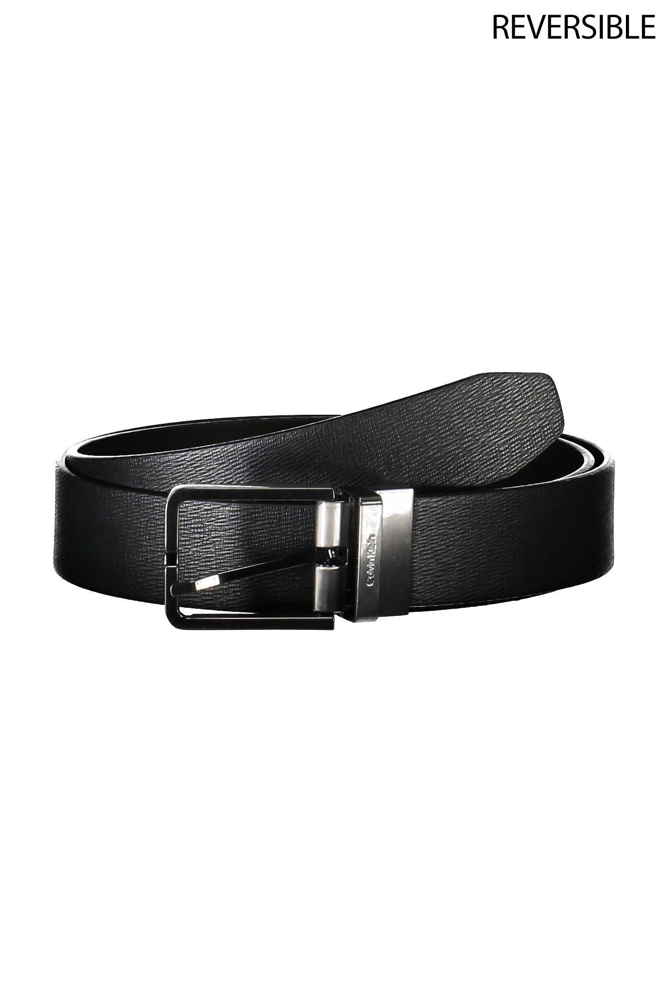 Calvin Klein Black Polyester Men Belt