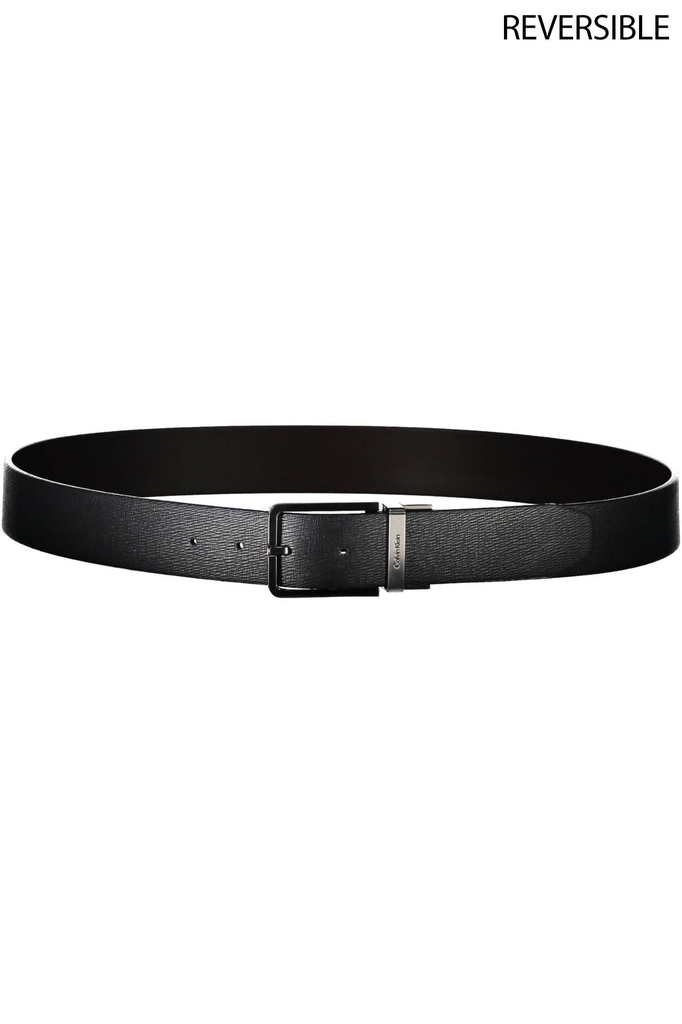 Calvin Klein Black Polyester Men Belt