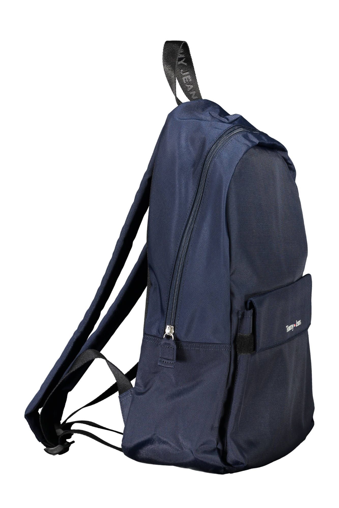 Tommy Hilfiger Blue Recycled Polyester Men Backpack