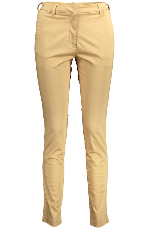 Gant Beige Cotton Women Pant