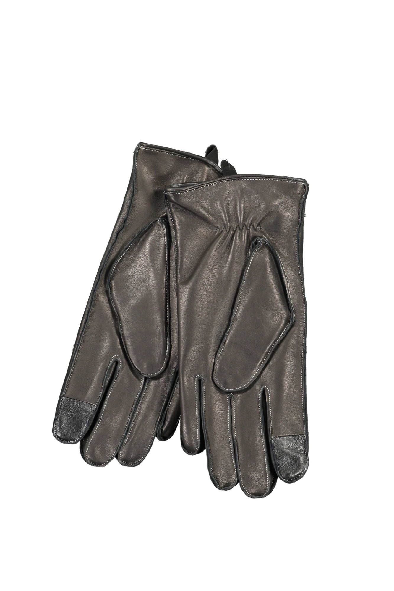 Calvin Klein Black Wool Men Glove