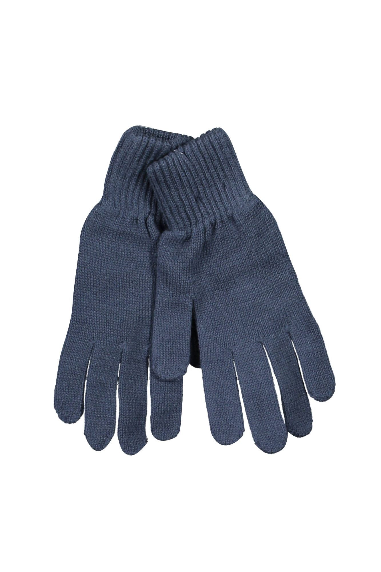 Tommy Hilfiger Blue Cotton Men Glove