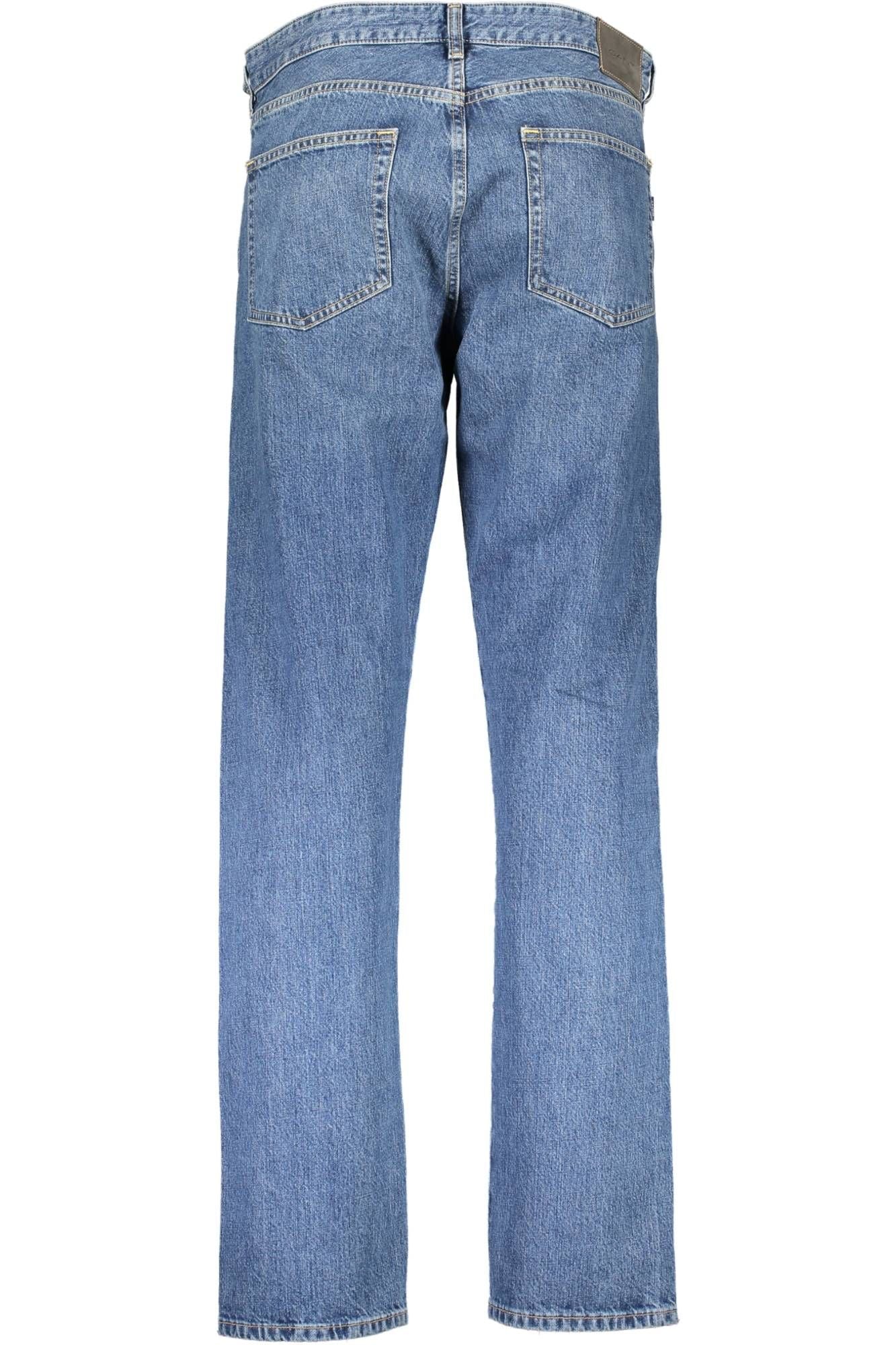 Gant Blue Cotton Men Jeans