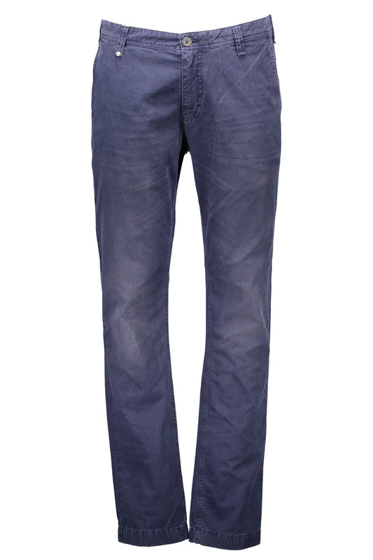 Gant Blue Cotton Men Pant