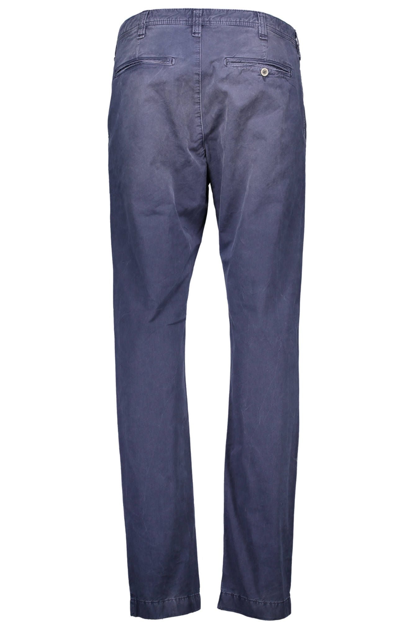 Gant Blue Cotton Men Pant