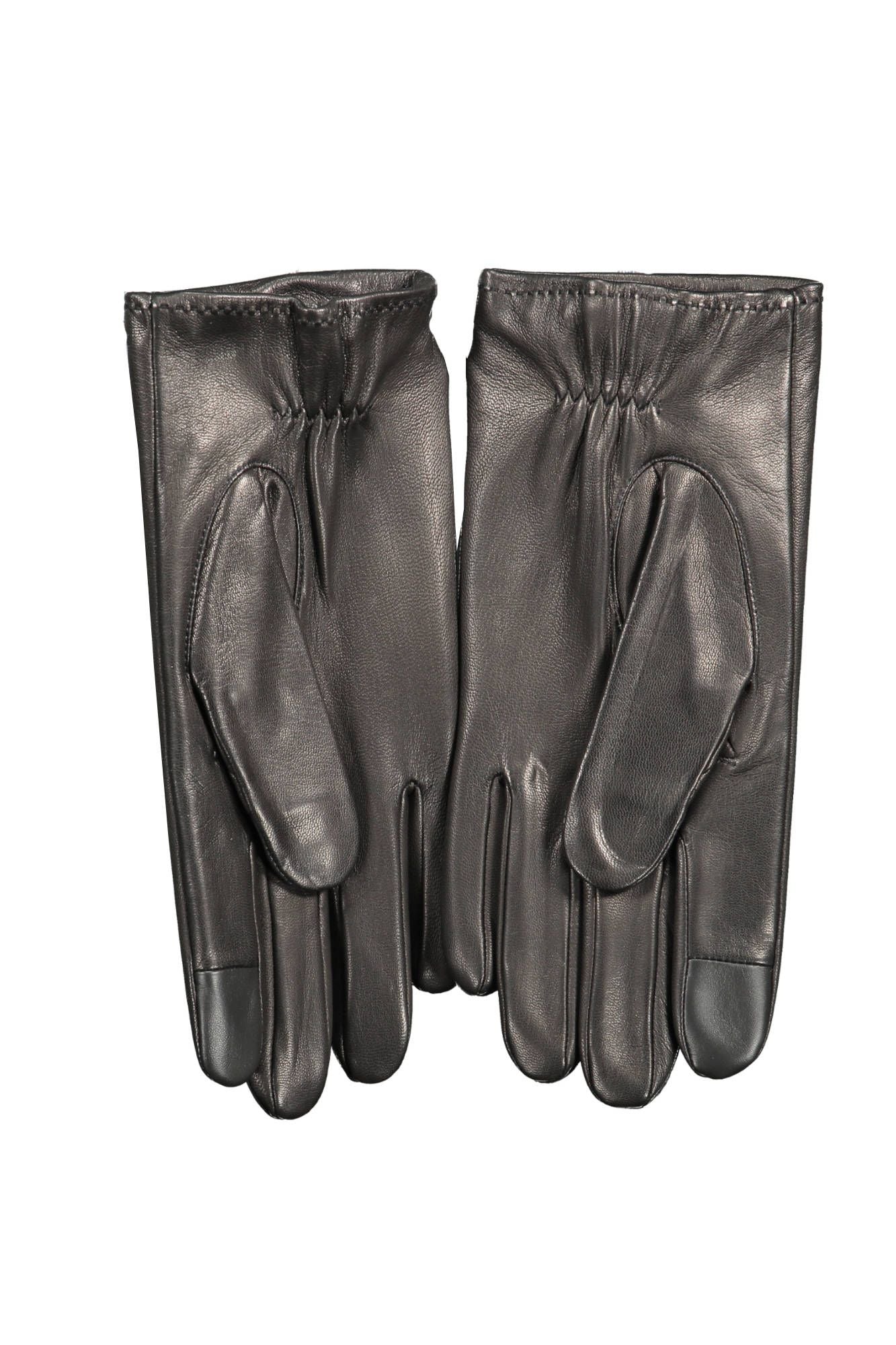 Tommy Hilfiger Black Leather Men Glove