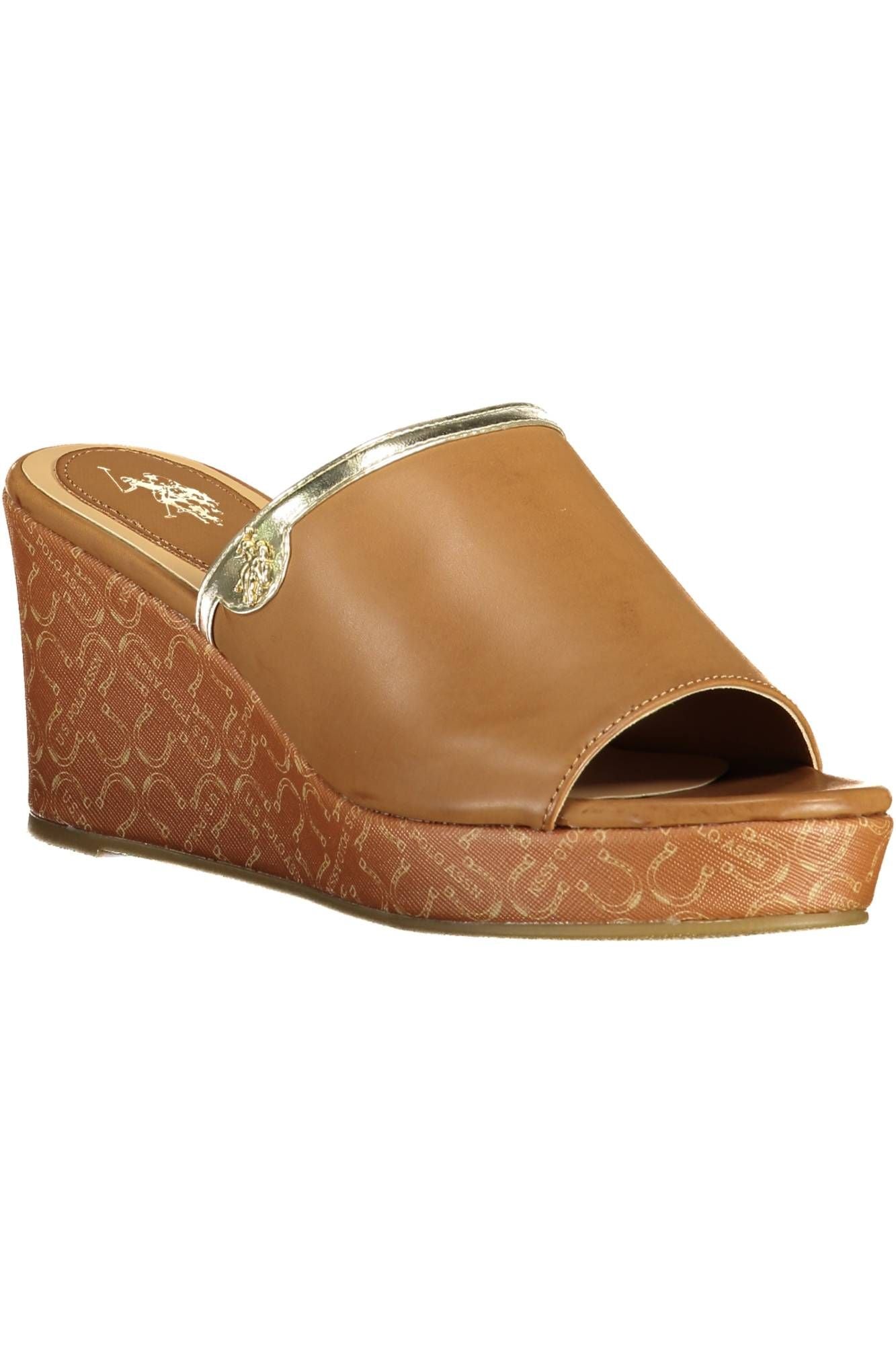 U.S. POLO ASSN. Brown Eco Suede Women Sandal