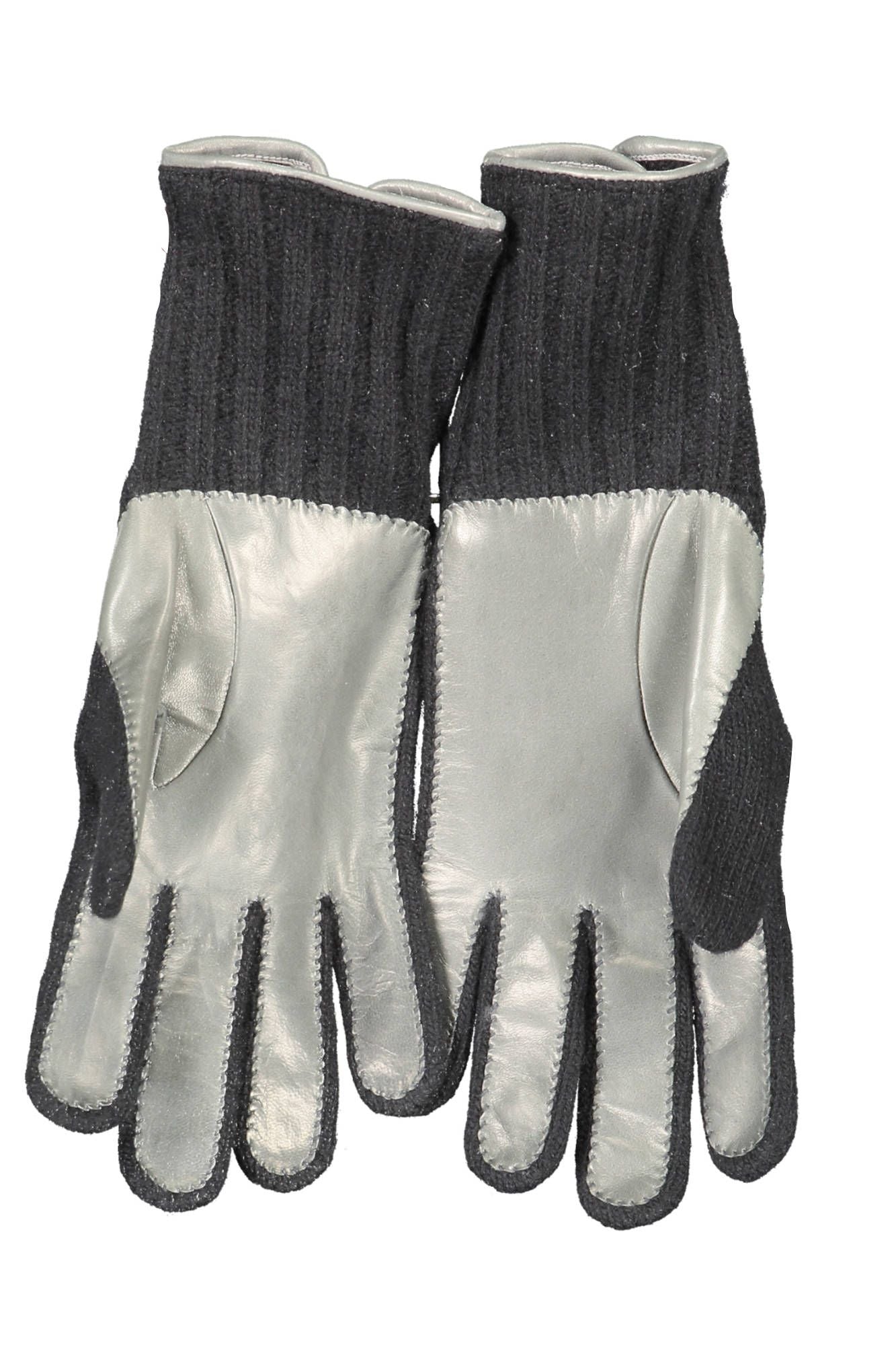 Harmont & Blaine Black Wool Men Glove