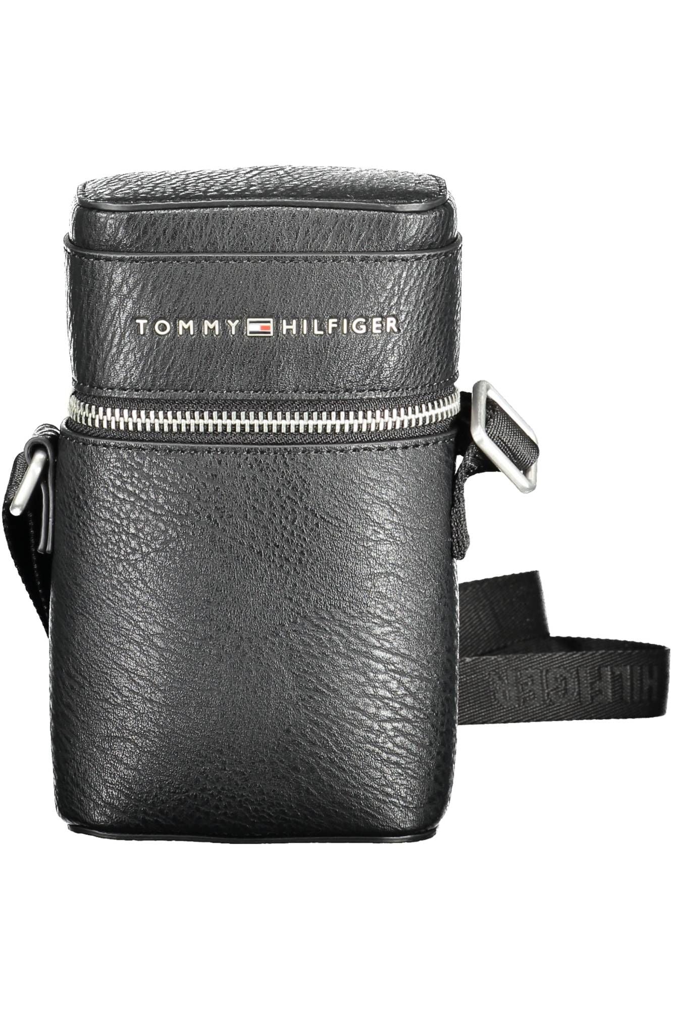 Tommy Hilfiger Black Polyethylene Men Shoulder Bag