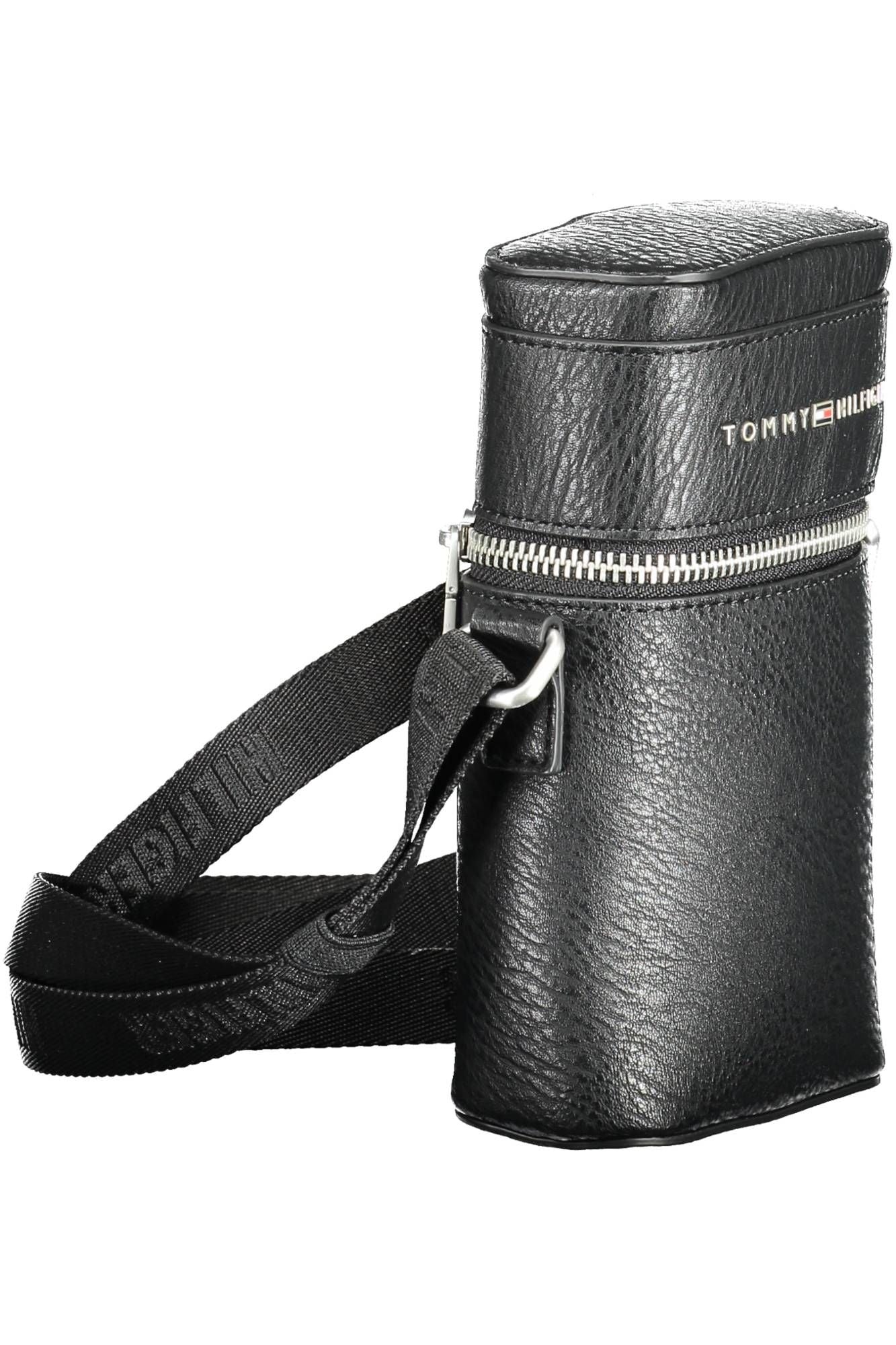 Tommy Hilfiger Black Polyethylene Men Shoulder Bag