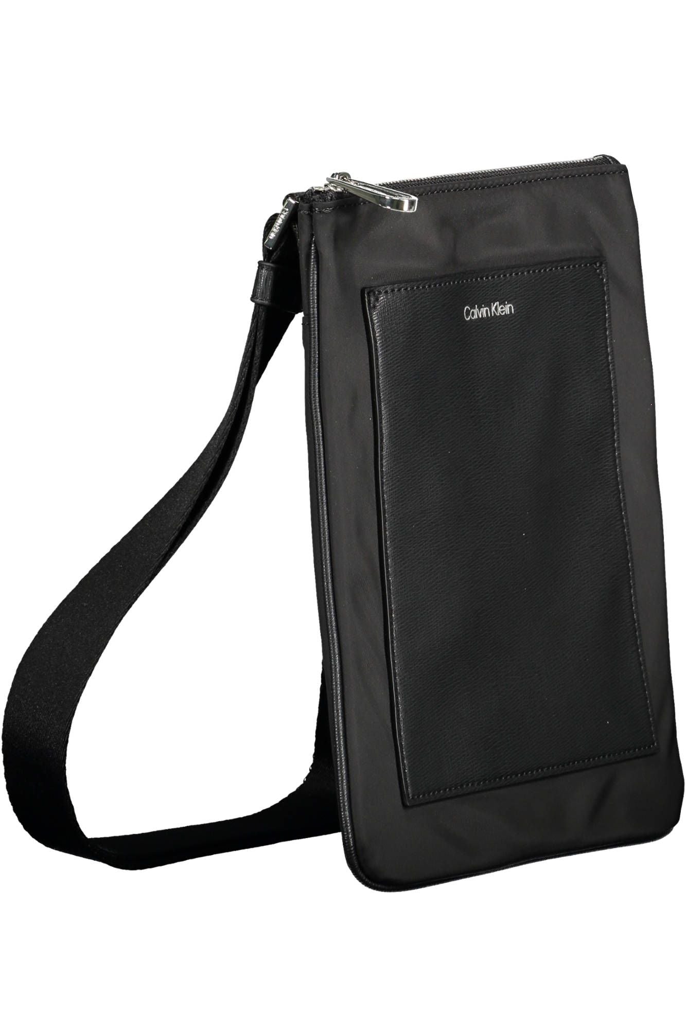 Calvin Klein Black Polyester Men Shoulder Bag