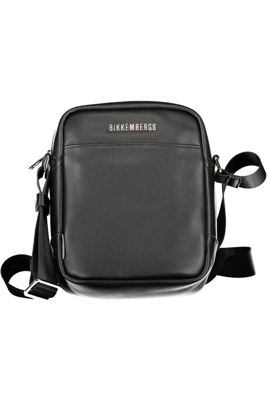 Bikkembergs Black Polyethylene Men Shoulder Bag