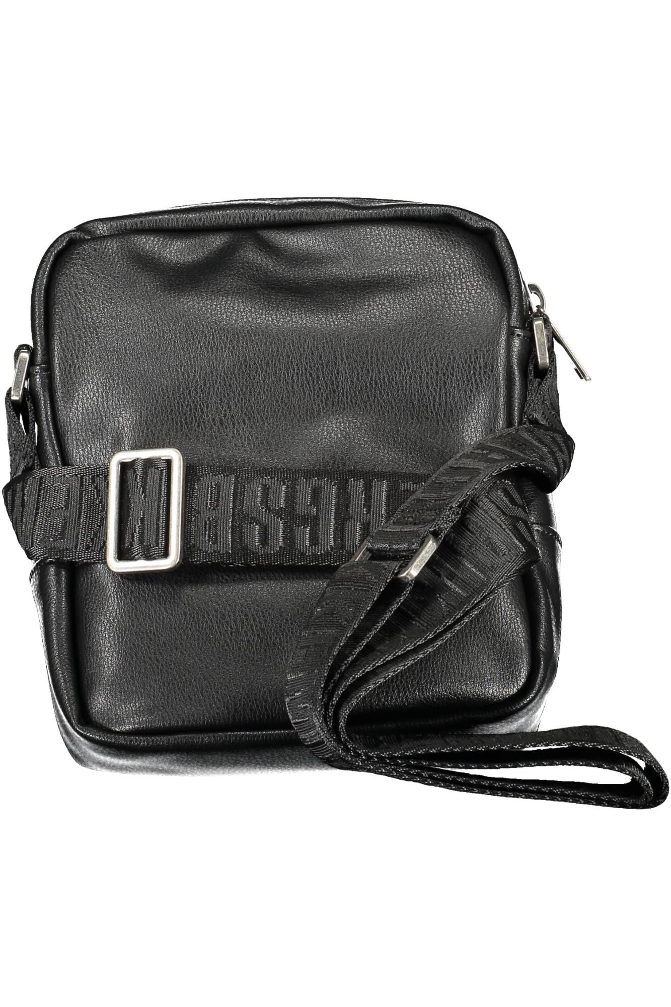 Bikkembergs Black Polyethylene Men Shoulder Bag