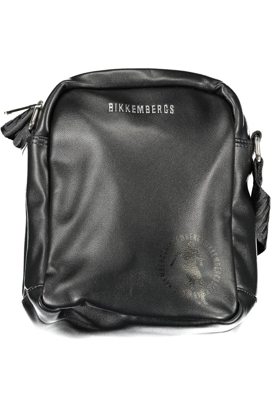 Bikkembergs Black Polyethylene Men Shoulder Bag