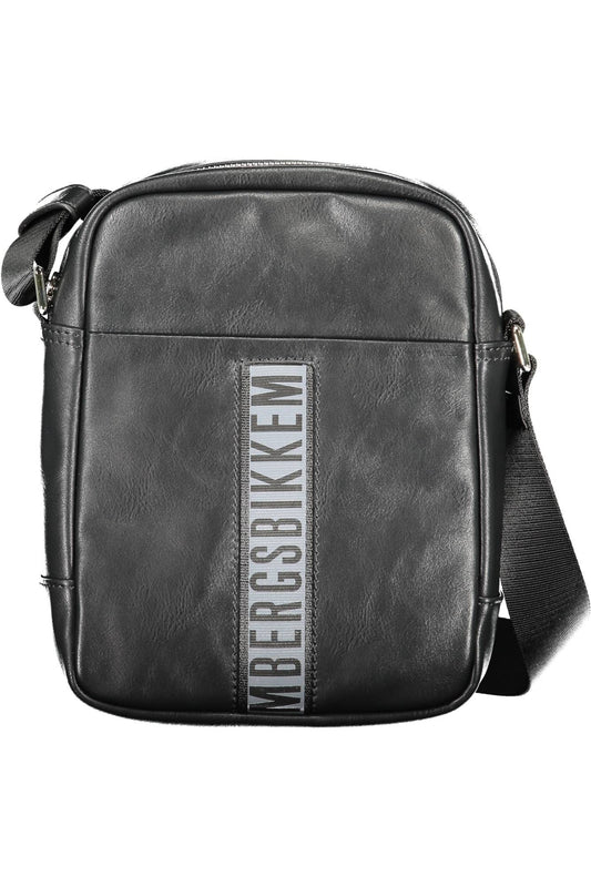 Bikkembergs Black Polyethylene Men Shoulder Bag