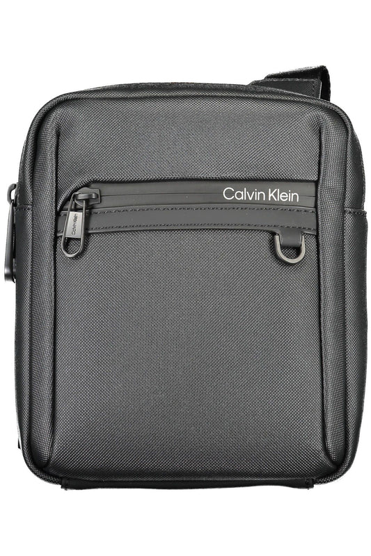 Calvin Klein Black Polyethylene Men Shoulder Bag