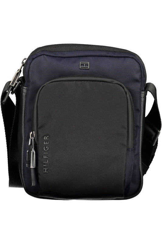 Tommy Hilfiger Blue Polyurethane Men Shoulder Bag