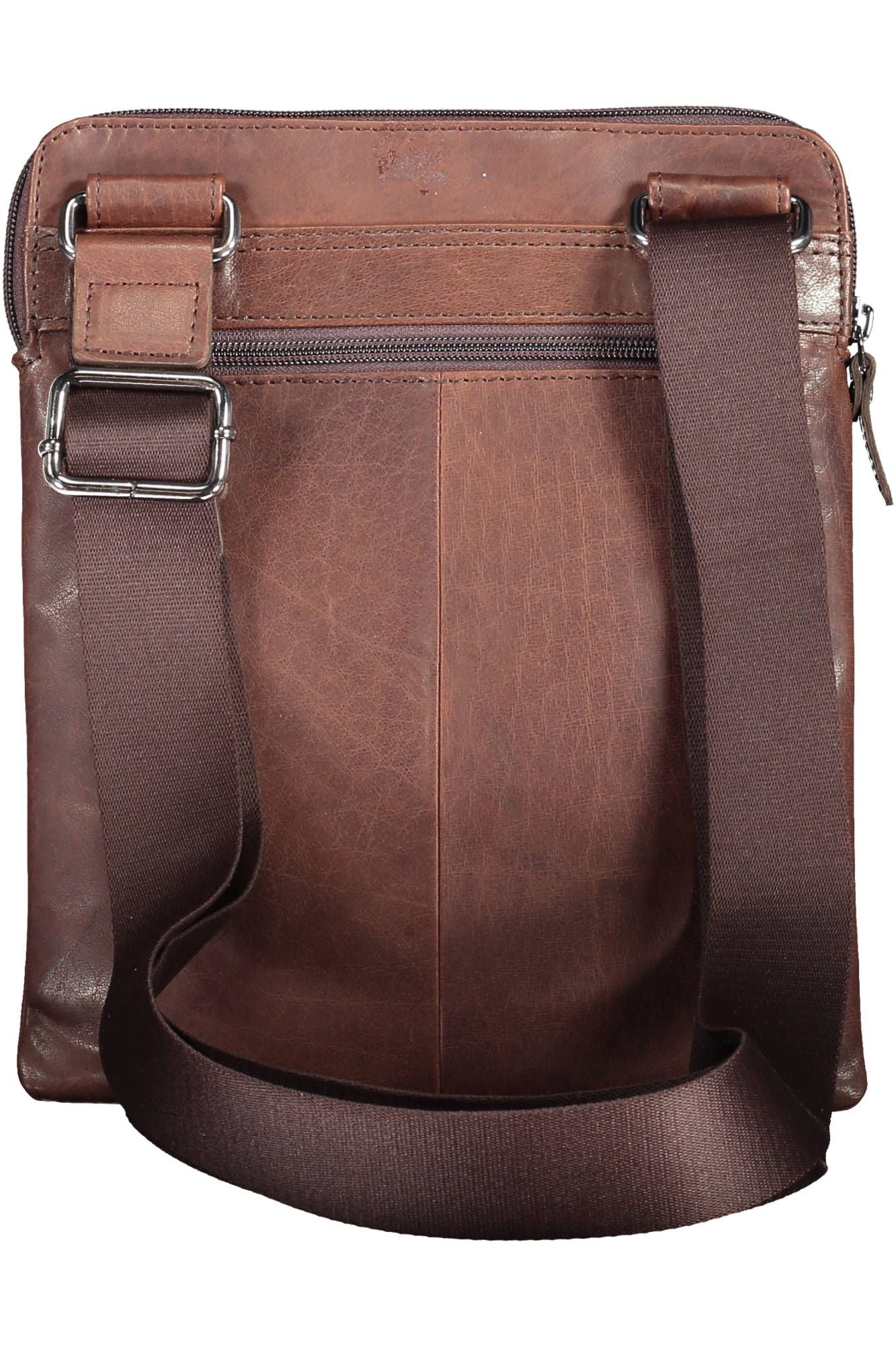 Aeronautica Militare Brown Polyester Men Shoulder Bag